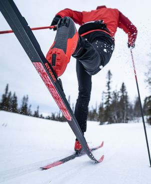 cross-country skiing